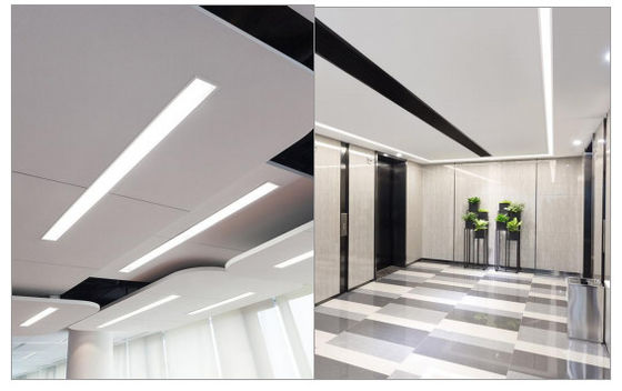 Bom preço H35mm que PMMA liso conduziu o perfil de alumínio claro geou IP44 para Recessed on-line