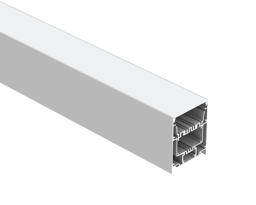 perfil do diodo emissor de luz de 75*95mm para para cima e para baixo iluminar a liga anodizada 6063