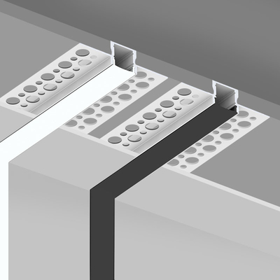 Bom preço Alojamento da extrusão do perfil da placa de gesso do diodo emissor de luz de ROHS para a iluminação do teto on-line