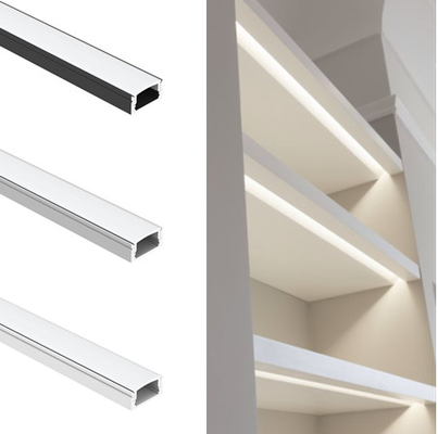 A superfície montou 6063 o difusor de alumínio do perfil PMMA da tira do diodo emissor de luz para a iluminação da parede do vestuário