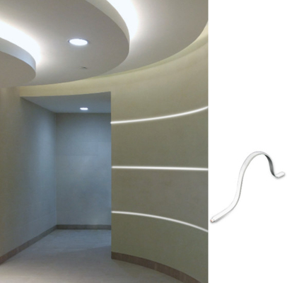 A superfície dobrável flexível do perfil da luz de tira do diodo emissor de luz do canal de alumínio da tira do diodo emissor de luz IP65 montou