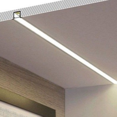 A liga 6063 T5 de alumínio Recessed conduziu a extrusão do difusor do PC PMMA do perfil canaliza o quadro