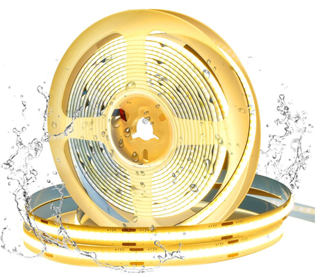 Diodo emissor de luz impermeável Dotless 8mm A80 da luz 220V 360 da fita da fita do diodo emissor de luz IP65 do alto densidade flexível da tira do diodo emissor de luz da ESPIGA