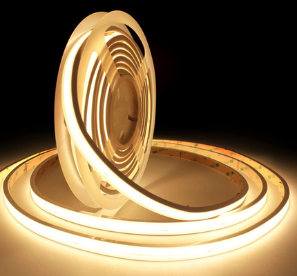 Bom preço Iluminação flexível da fita do diodo emissor de luz do diodo emissor de luz Ribbonflex da tira 220V 450 do diodo emissor de luz da ESPIGA IP65 impermeável Dotless on-line