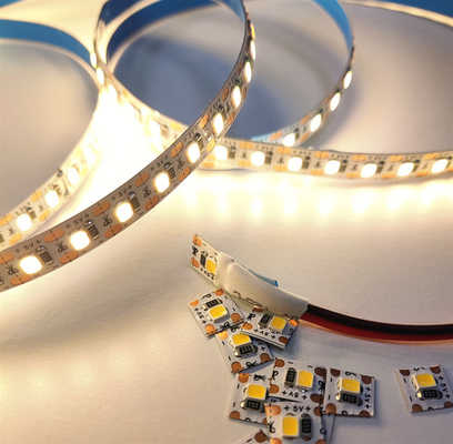 A luz de tira conduzida flexível SMD 2835 um conduziu Cuttable pelo medidor Mini Cutting For Indoor Decoration