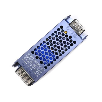 Motorista Switching IP20 do diodo emissor de luz da fonte de alimentação 60W do diodo emissor de luz da C.C. 12V 24V 100W AC220-240V