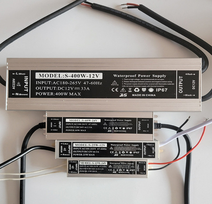 Bom preço Fonte de alimentação exterior 60W do diodo emissor de luz de 12V 24V - luz de tira impermeável do diodo emissor de luz de For do motorista do diodo emissor de luz de 500W IP67 on-line