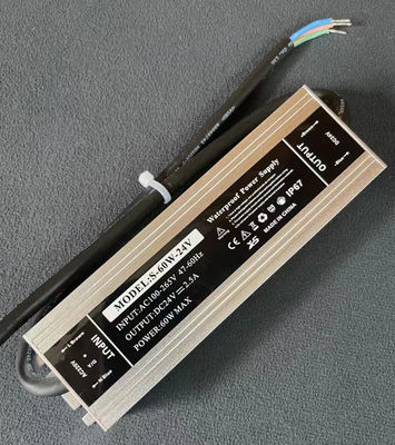 Motorista exterior impermeável de comutação do diodo emissor de luz da fonte de alimentação IP67 do diodo emissor de luz da C.C. 12V 24V de AC220V-240V